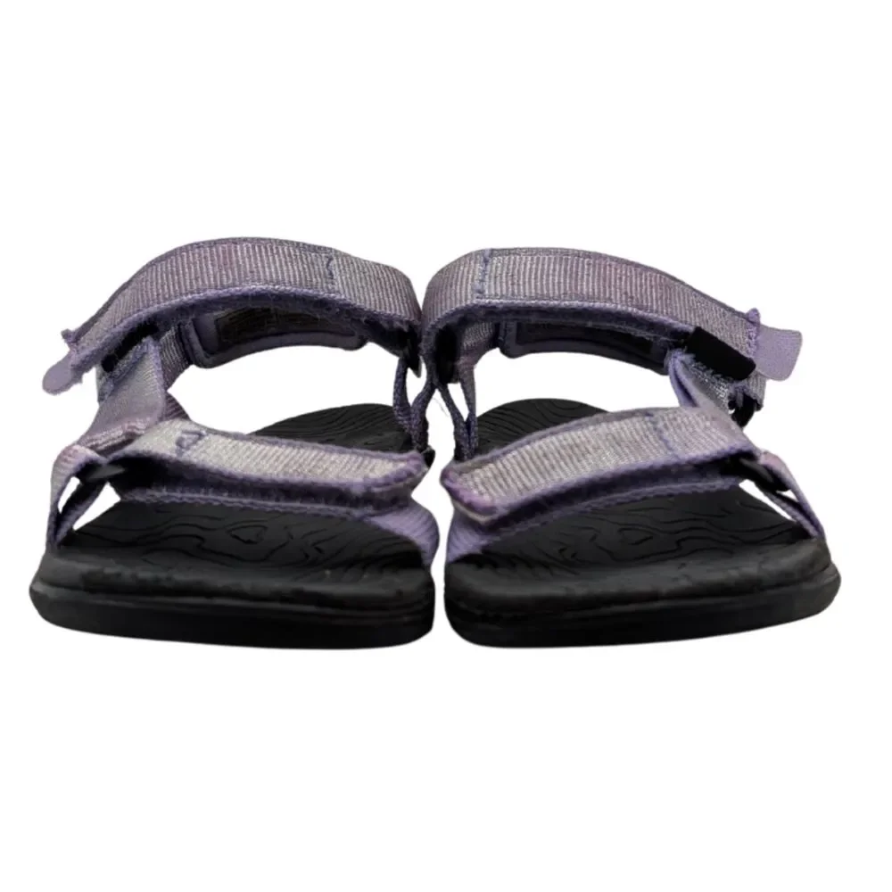 Teva Sparkly Purple Kids Hurricane Sandal Size Toddler 12